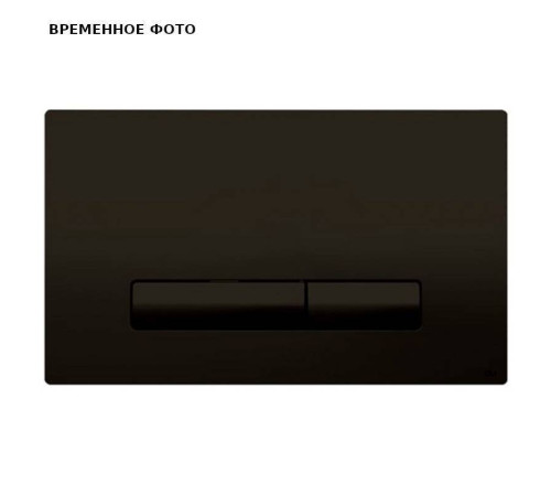 Кнопка смыва OLIpure Glam пластик черный 192907