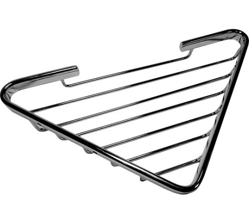 Полочка сетчатая угловая Clarberg 170х170х35 мм CLD-02