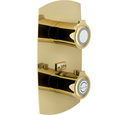 Смеситель для ванны термостатический TopZero Sofi внешняя часть золото SI98102GDP