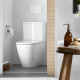 Унитаз-моноблок Duravit D-Neo 37x65 см безободковый белый 0944100005 / 2002090000