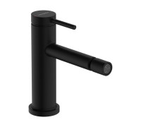Смеситель для биде Hansgrohe Tecturis S со сливным гарнитуром матовый черный 73201670