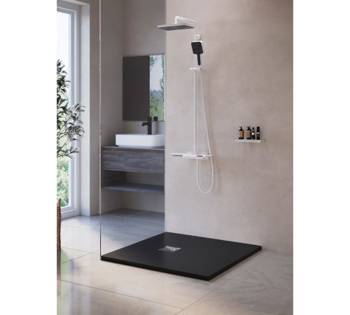 Душевой поддон RGW Stone Tray ST-G 750x750 мм графит 16152075-02