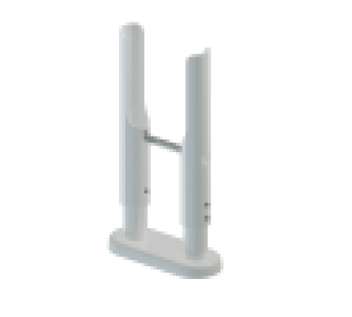 Кронштейн напольный регулируемый RIFAR TUBOG для 3-колончатых радиаторов Антрацит Rifar.TNK.03.AN