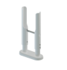 Кронштейн напольный регулируемый RIFAR TUBOG для 2-колончатых радиаторов RAL 9016 Rifar.TNK.02.W