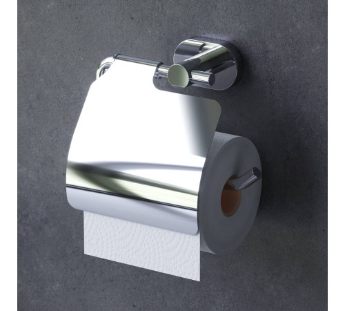 Держатель для туалетной бумаги AM.PM Sense L с крышкой A74341400