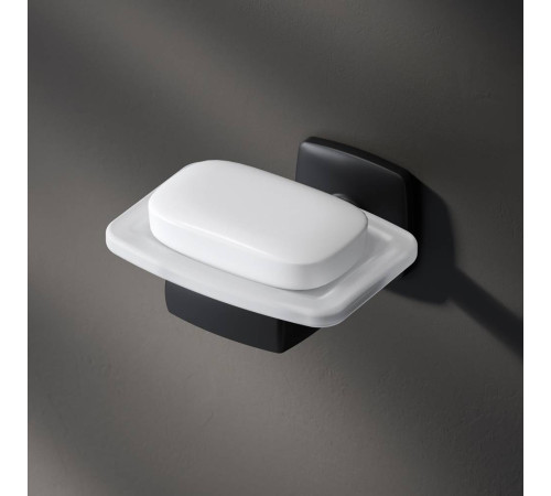 Набор аксессуаров для ванной и туалета AM.PM Gem черный AK90D2106B