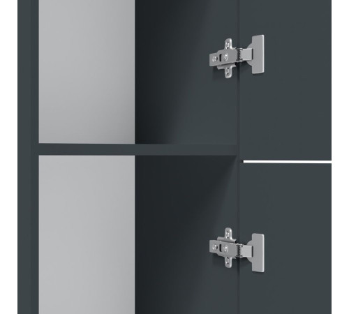 Шкаф-пенал напольный AM.PM Gem 30 см правый графит матовый M90CSR0306GM