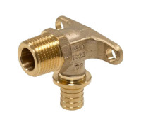 Угольник настенный REHAU RAUTITAN MX с наружной резьбой 16-R 1/2 11097211001