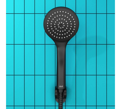 Душевой набор Dorff Comfort 1 режим черный D0208000BL