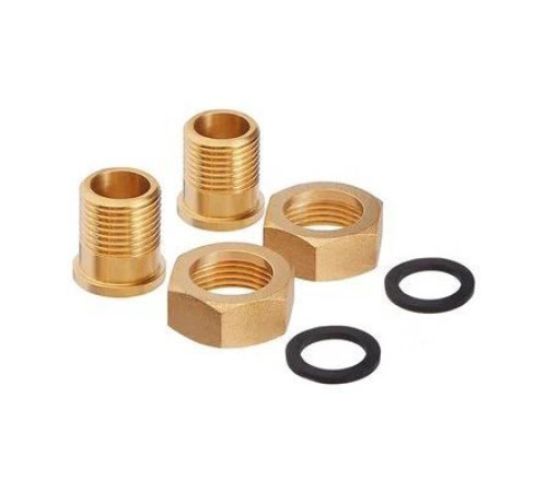 Присоединение трубное резьбовое Hoobs G1 x Rp 1/2 латунь 08903H