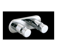 Крючок для ванной двойной G-lauf GH 247.92 бронза GH24792