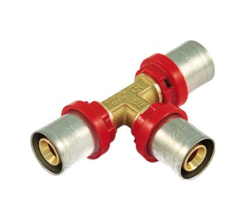 Тройник Tiemme 20x2.0 мм обжимной 1660002