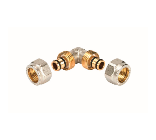 Угольник 90° обжимной HENCO 26x26 мм 4-2626-S