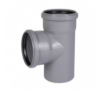 Тройник Ostendorf HT HTEA 87° 90/90 мм RAL 7037 114400