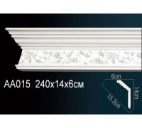 Карниз потолочный полиуретановый Perfect AA015