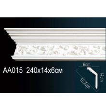 Карниз потолочный полиуретановый Perfect AA015