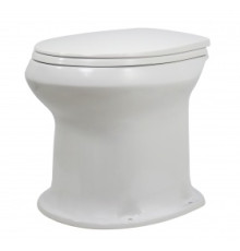 Унитаз напольный Santek Дачный в комплекте с сиденьем 46901100002