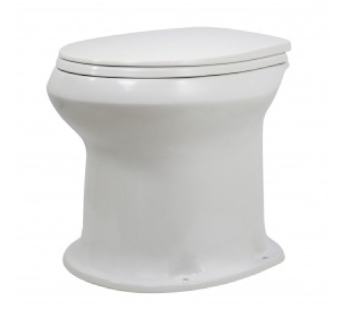 Унитаз напольный Santek Дачный в комплекте с сиденьем 46901100002