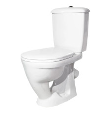 Унитаз-компакт Sanita Радуга Стандарт тарельчатый нижний подвод косой выпуск 41901110022