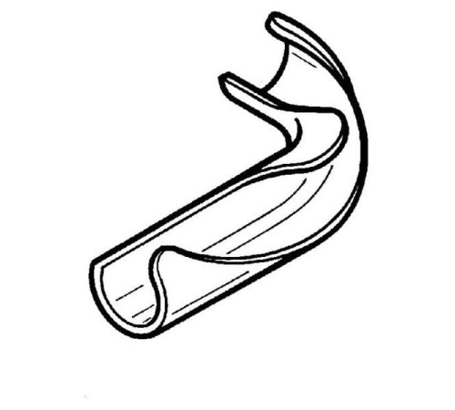 Фиксатор поворота трубы 14/90° REHAU RAUTHERM S полиамид 12278331001