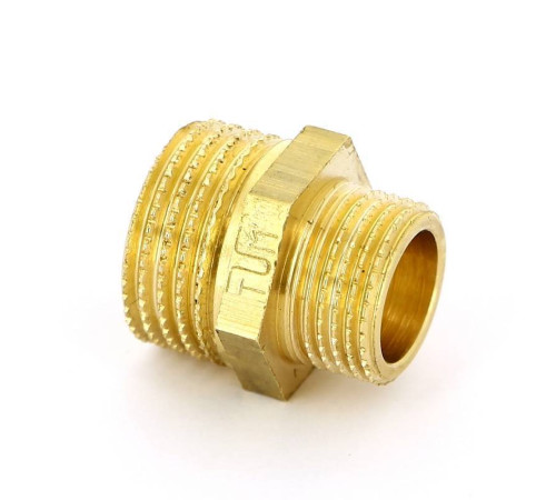 Ниппель резьбовой Tiemme 1500 1/2 x 3/8 дюйма НН 1500074