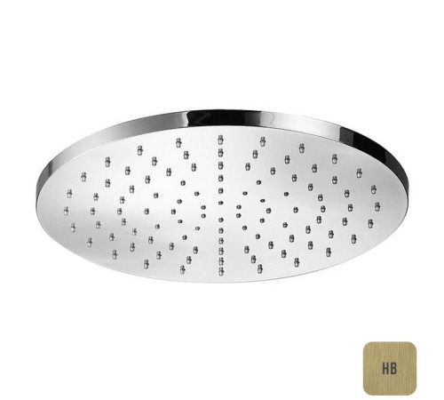 Верхний душ круглый Almar Round 30 см латунь High Brass Brushed PVD E044040.HB