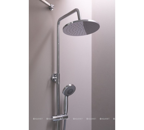 Душевая колонна Aquanet Passion R3 с верхним душем 200 мм и смесителем с изливом 00212273