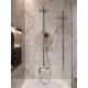 Душевая колонна Aquanet Passion R3 с верхним душем 200 мм и смесителем с изливом 00212273