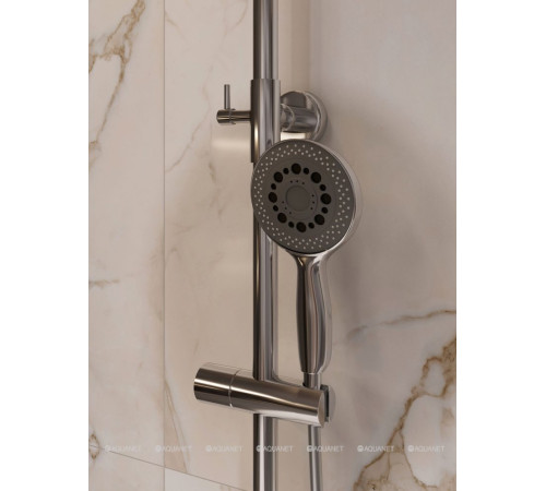 Душевая колонна Aquanet Passion R3 с верхним душем 200 мм и смесителем с изливом 00212273
