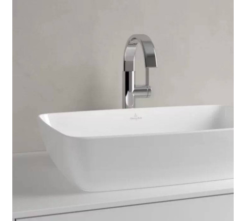 Раковина накладная Villeroy & Boch Artis 58х38 см TitanCeram альпийский белый 41725801