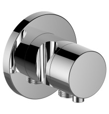 Вентиль запорный KEUCO IXMO с переключателем на 2 потребителя и держателем лейки хром 59557011201