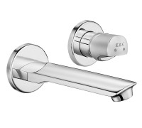 Смеситель для раковины настенный TOPAZ MYRA на 2 отверстия (внешняя часть) 102167603HEX-YY