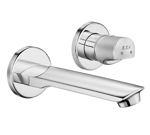 Смеситель для раковины настенный TOPAZ MYRA на 2 отверстия (внешняя часть) 102167603HEX-YY