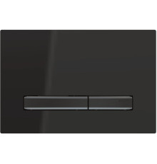 Смывная клавиша Geberit Sigma50 для двойного смыва хромированный черный 115.671.DW.2