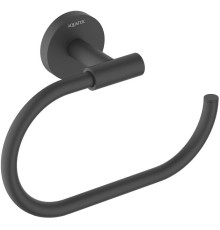 Полотенцедержатель Aquanet Оберон овальный матовый черный AQ4221MB