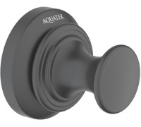 Крючок для ванной Aquatek Классик матовый черный AQ4501MB