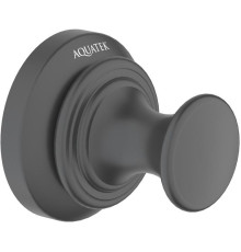 Крючок для ванной Aquatek Классик матовый черный AQ4501MB