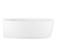 Ванна акриловая отдельностоящая Aquanet ПРИМА 1700x800x580 мм со сливом и ножками AQ-1115780