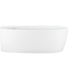 Ванна акриловая отдельностоящая Aquanet ПРИМА 1700x800x580 мм со сливом и ножками AQ-1115780