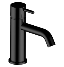Смеситель для раковины Cisal Less New однорычажный черный LN00054040