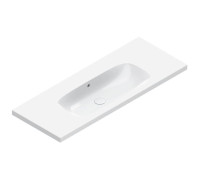 Раковина Catalano Alvea 120x46 см без отверстий белый глянцевый 0621210001