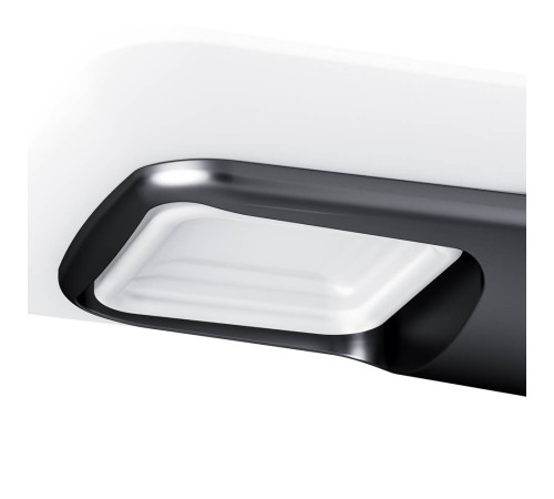 Мыльница стеклянная с настенным держателем AM.PM Inspire V2.0 черный матовый A50A34222