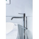Смеситель для ванны напольный Paffoni LIGHT с ручным душем и шлангом хром LIG032CR