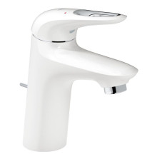 Смеситель для раковины GROHE Eurostyle New с донным клапаном белая луна 23374LS3