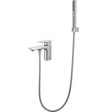 Смеситель врезной на борт ванны Aquatek Вега на 1 отверстие хром AQ1044CR