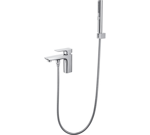 Смеситель врезной на борт ванны Aquatek Вега на 1 отверстие хром AQ1044CR