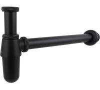 Сифон для раковины Aquatek матовый черный AQ6011MB