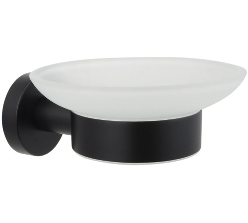 Мыльница Aquanet ВЕГА матовый черный AQ4003MB