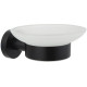 Мыльница Aquanet ВЕГА матовый черный AQ4003MB