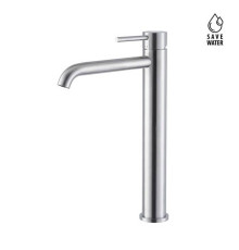 Смеситель для раковины Newform X-STEEL 316 высокий излив 190 мм Inox 69615X.50.050